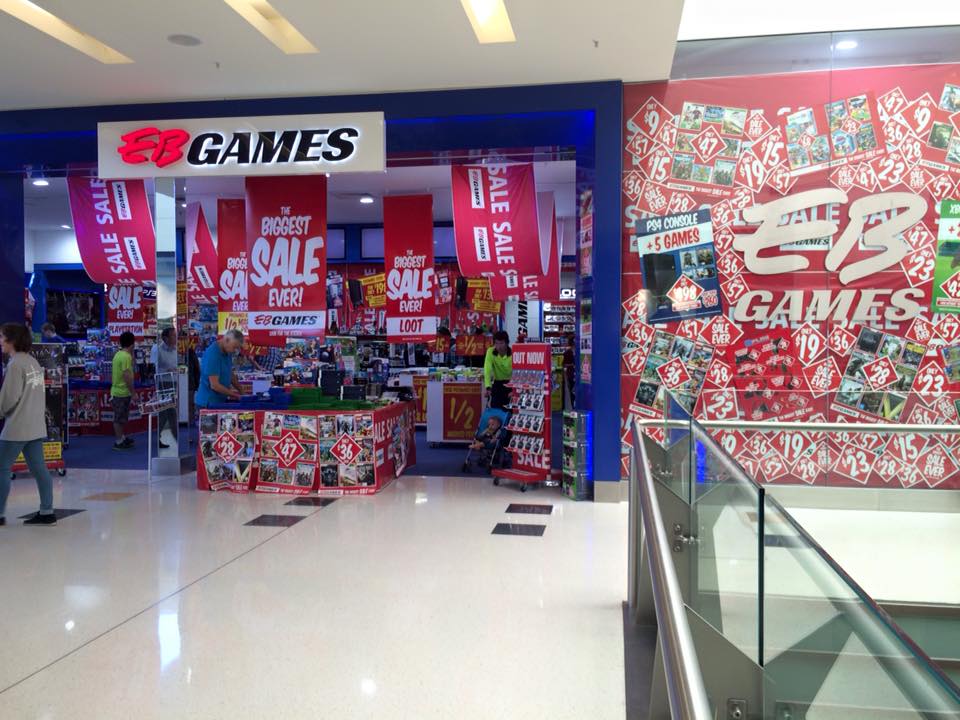 Australian retailer EB Games closing 19 stores